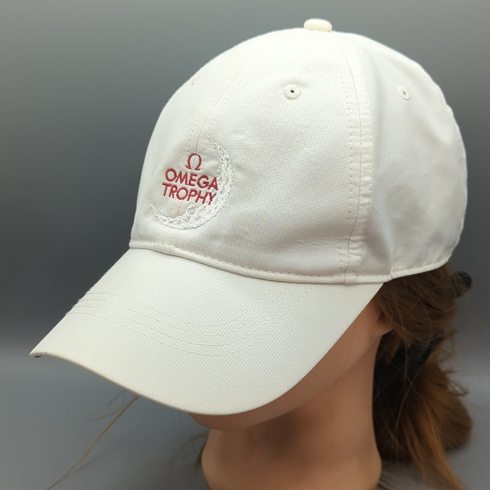 Nike Golf Omega Trophy Cap Hat White Strapback OSFM Adjustable